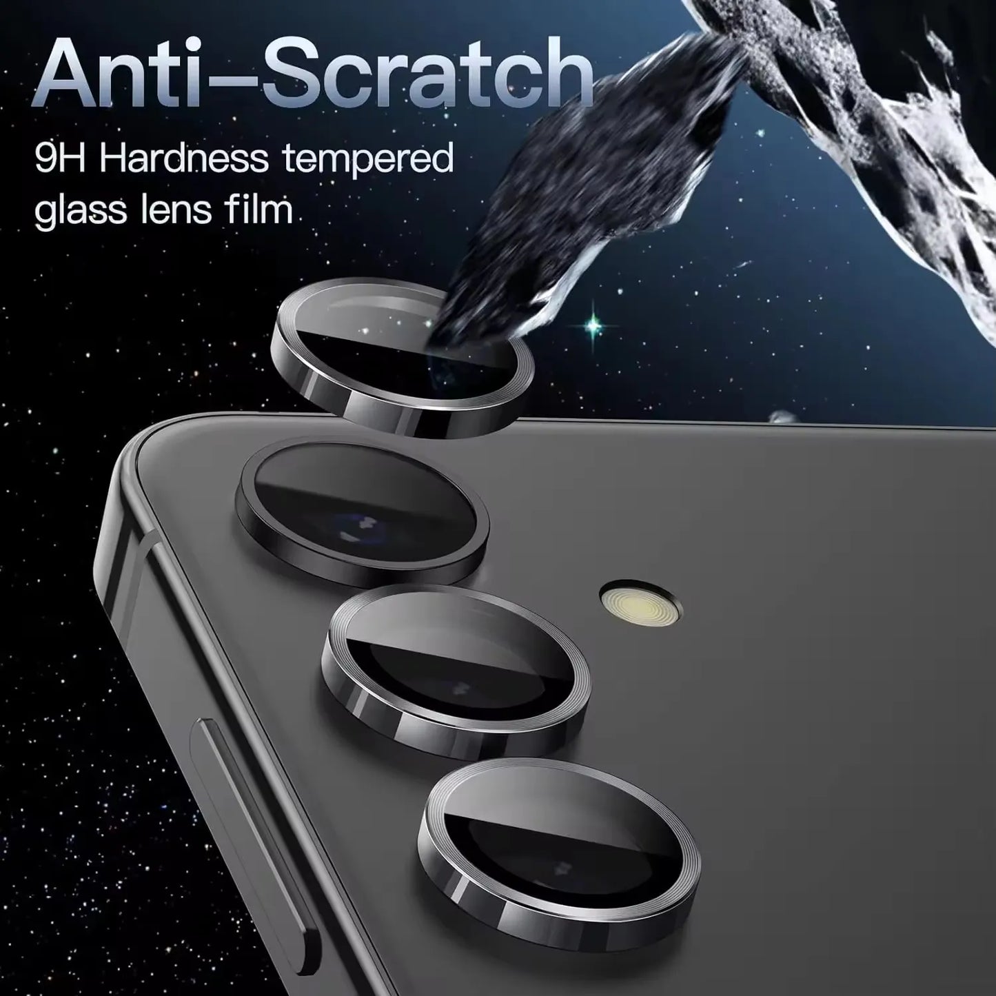 Alloy Lens shield camera ring screen protector for Samsung - View 5