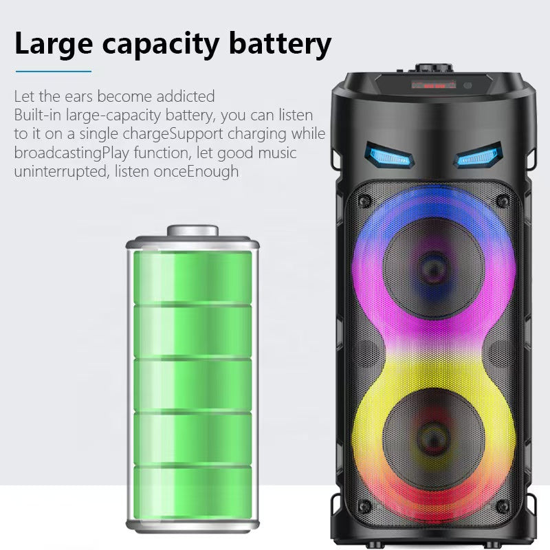 Wired Microphone wireless bluetooth speaker ZQS4239S
