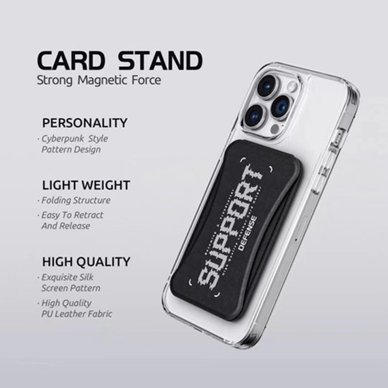 X-doria Defense Magnetic Leather Wallet Card Stand