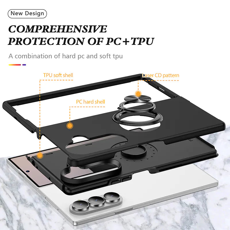 Samsung Z Fold7 /Fold8 Ultra Kinglink Mag Ring Case
