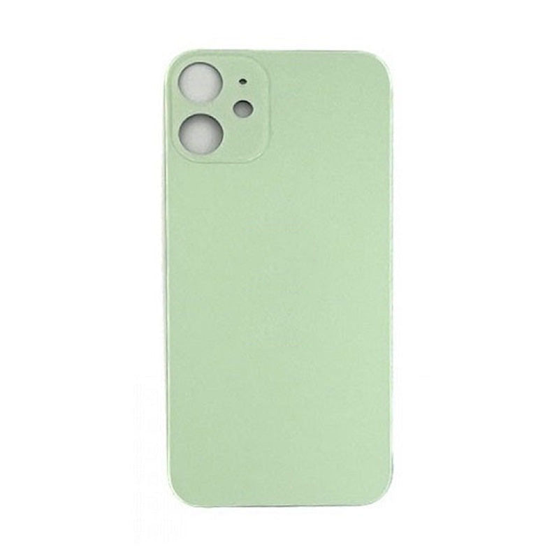 Back Glass Green No Logo for iPhone 12MIni (Aftermarket Premium) - Wholesale phone repair part from Skyline Mobile NZ