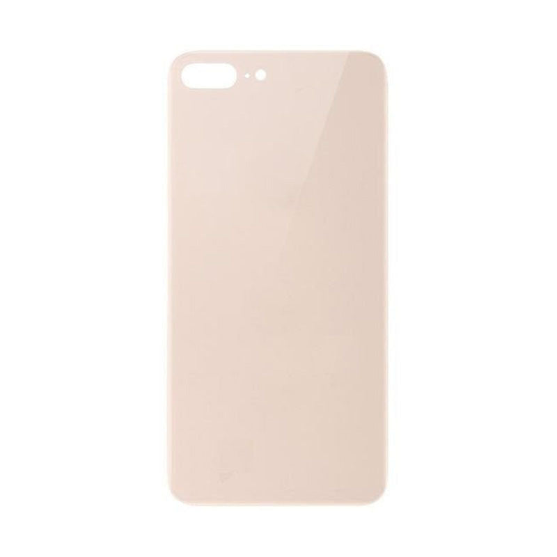 Back Glass Gold No Logo for iPhone 8Plus (Aftermarket Premium) - Wholesale phone repair part from Skyline Mobile NZ