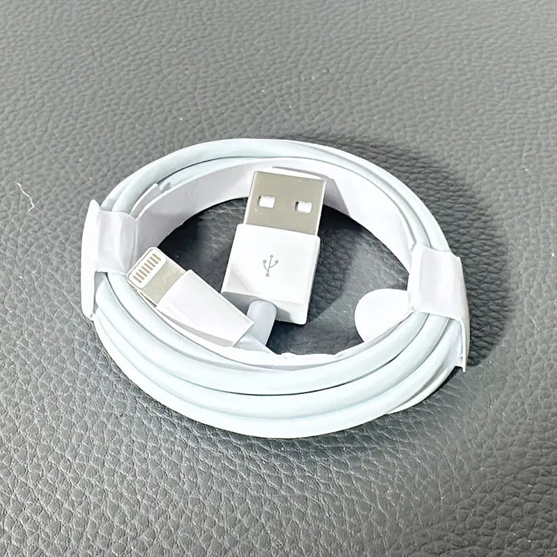 1m USB-A to Lightning Cable (without package) - View 3