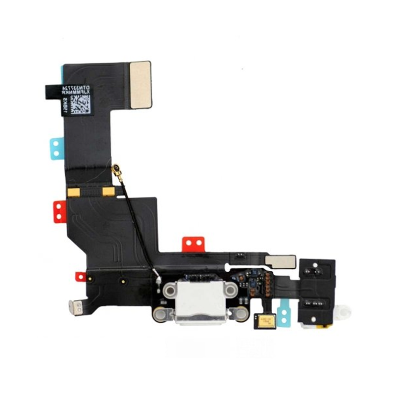 Charging Port Flex White for iPhone 5S (Brand New)