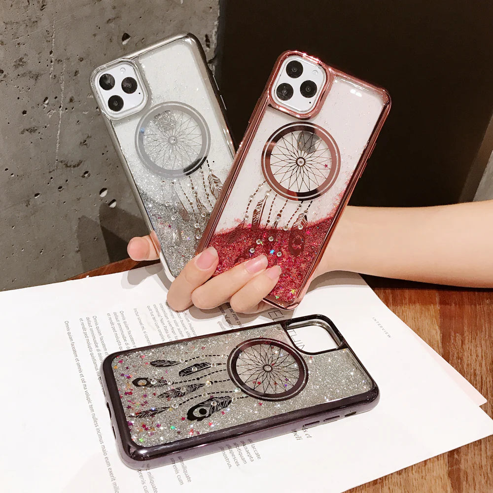 Case for iphone 14 6.1/13 6.1 laser sandy (dream catch)