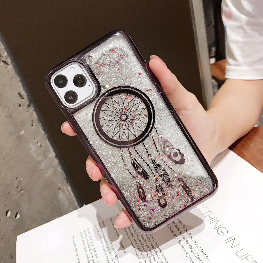 Case for iphone 14 6.1/13 6.1 laser sandy (dream catch)