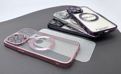Case for Iphone 14 Pro max 6.7 2 in 1 Luxury MagFit