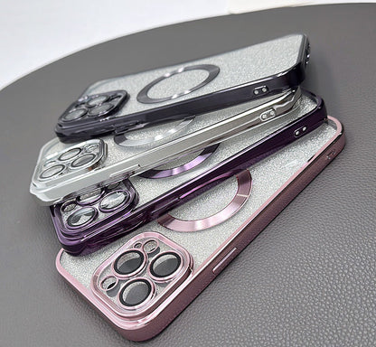 Case for Iphone 14 6.1/13 6.1 2 in 1 Luxury MagFit
