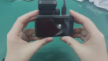 4K WiFi 2-Channel Front & Rear Dash Cam Recorder