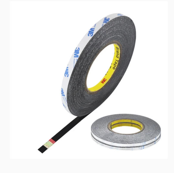 STRONG 3M DOUBLE SIDE STICKY TAPE BLACK (5MM)
