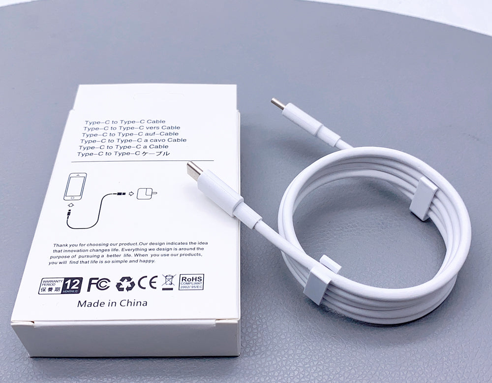 1m Type-C to Type-C cable (Without Package) - View 3