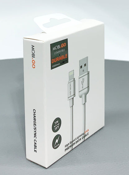 Mobigo 1m USB-A to Lightning cable 201L
