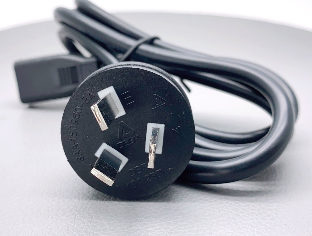 1.5m AU / NZ  3-Pin Mains Cord Male to Female - Product details and features