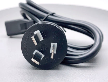 1.5m AU / NZ  3-Pin Mains Cord Male to Female - Product details and features
