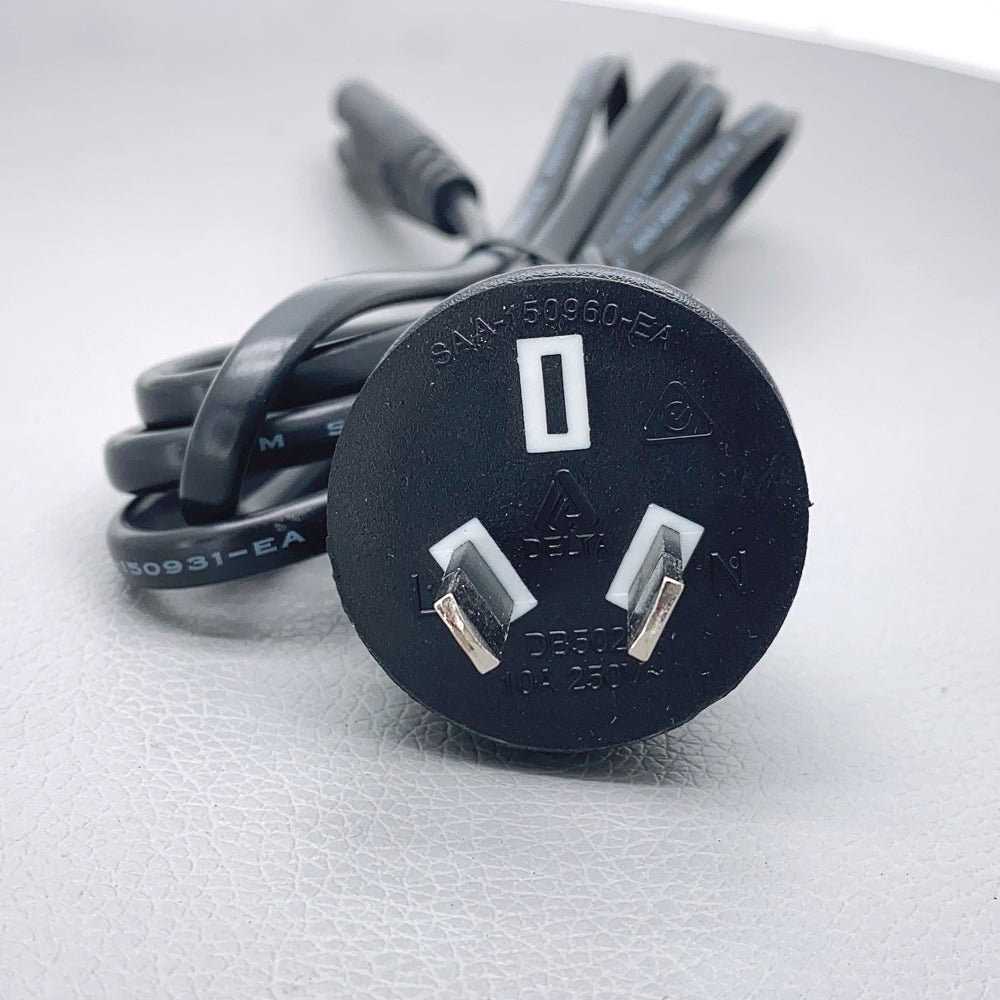 1.5m AU / NZ 2-Pin Mains Cord Male to Female - View 3
