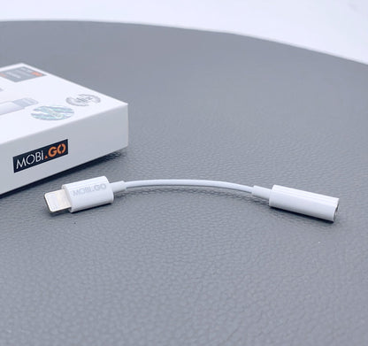 Mobigo Lightning to 3.5mm Aux Headphone Adapter GO62AL
