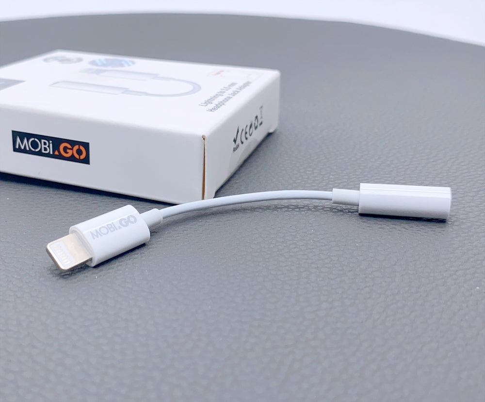 Mobigo Lightning to 3.5mm Aux Headphone Adapter GO62AL