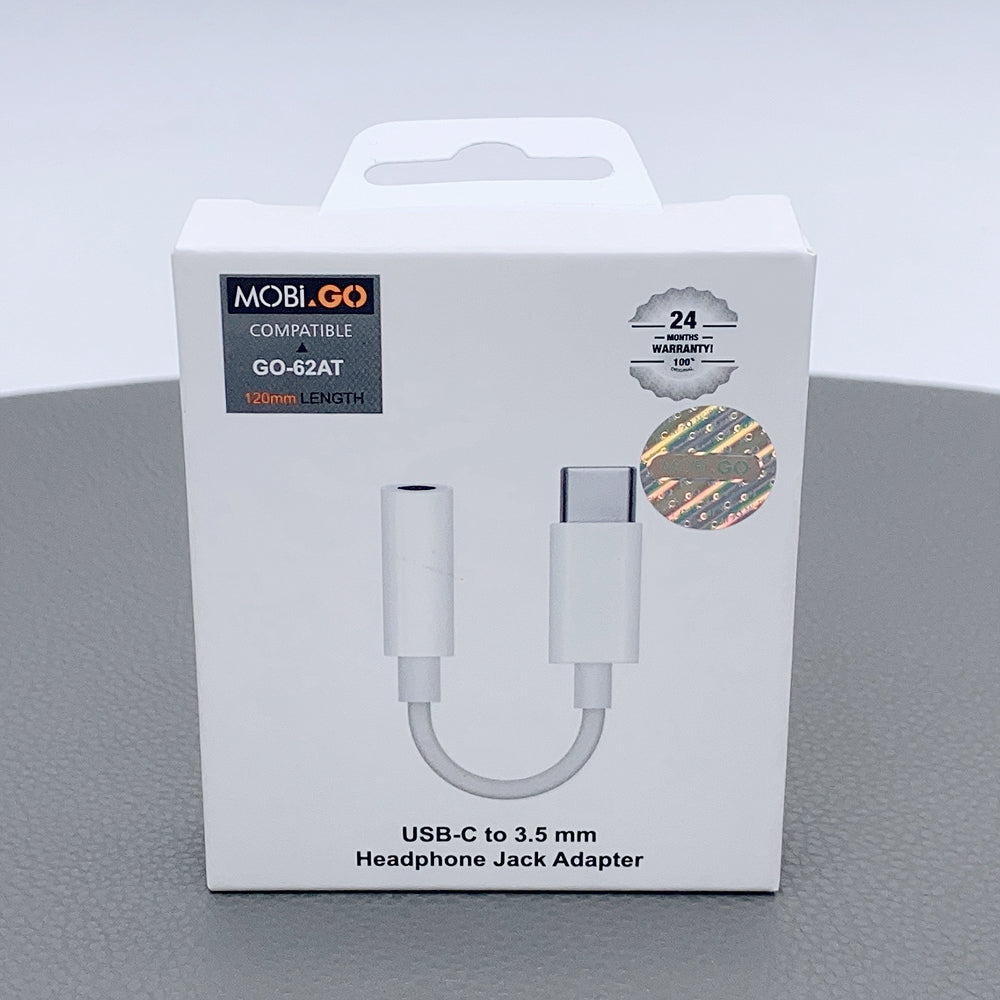 Mobigo Type-C to 3.5mm Aux Headphone Adapter GO62AT
