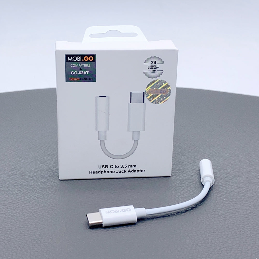 Mobigo Type-C to 3.5mm Aux Headphone Adapter GO62AT