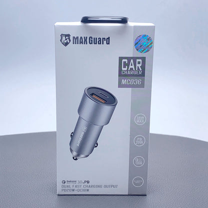 Maxguard 38W UAB A+C car charger MC036