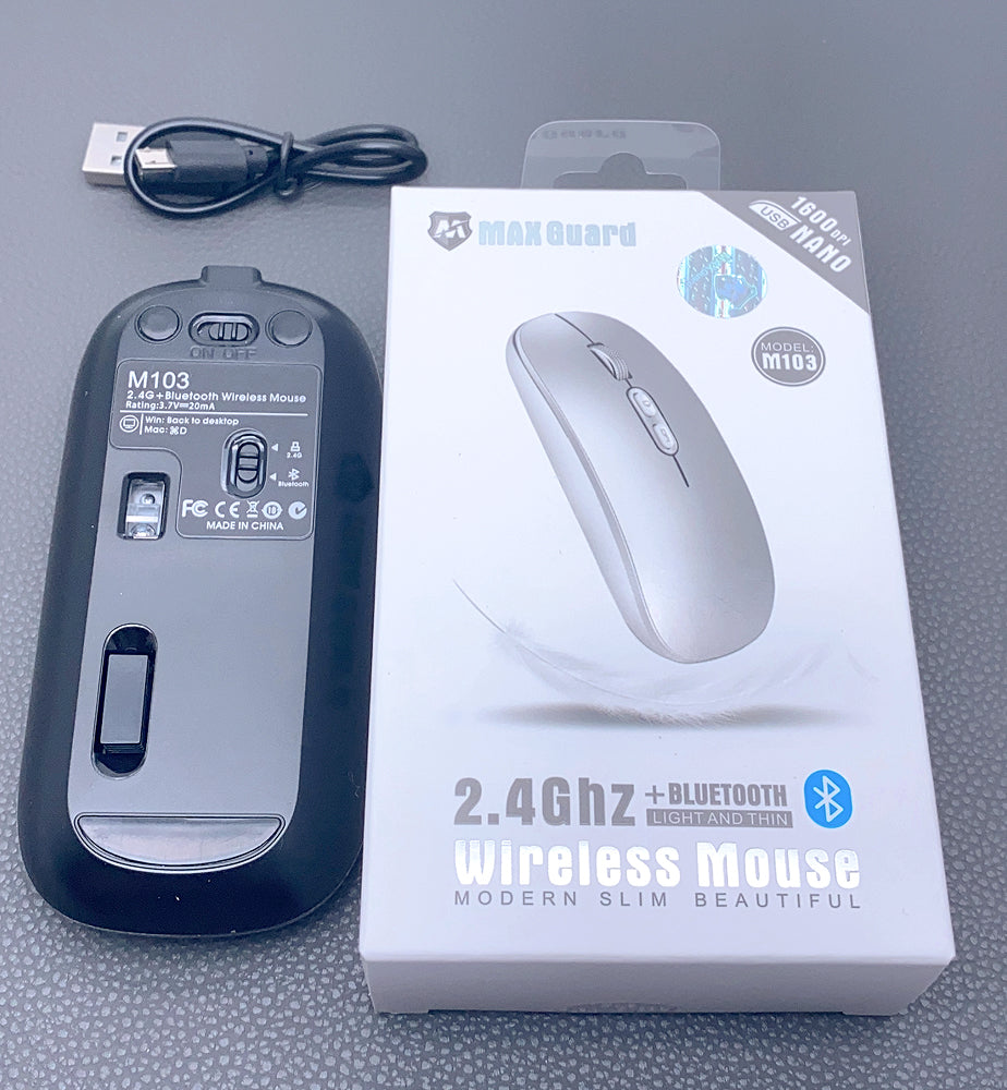 Maxguard 2.4GHz Bluetooth Mouse M103
