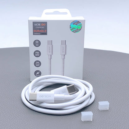 Mobigo 1m 60W Type-C to C cable 201TT