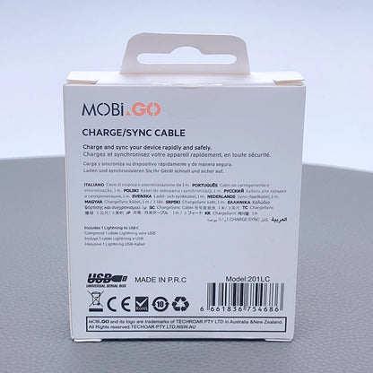 Mobigo 1m 20W Type-C to Lightning Cable 201LC/GO201TL