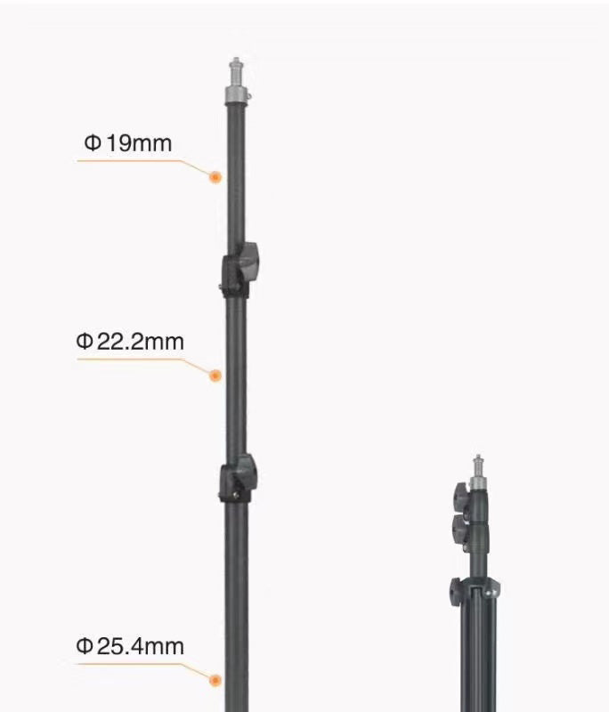2.1m Heavy duty ring light tripod 8806/8809 - View 7