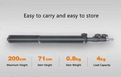 2.1m Heavy duty ring light tripod 8806/8809 - View 8