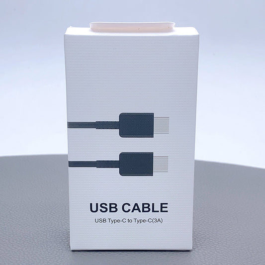 Sams Type-C to Type-C  3a Cable Ori Quality (white box)