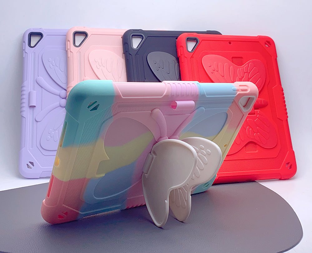 Case for iPad 7th 10.2 /9th 10.2 /Pro 10.5/air 10.5 Butterfly penslot stand