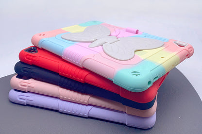 Case for iPad 7th 10.2 /9th 10.2 /Pro 10.5/air 10.5 Butterfly penslot stand