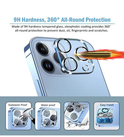 Camera lens glass screen protector for iPhone TX05