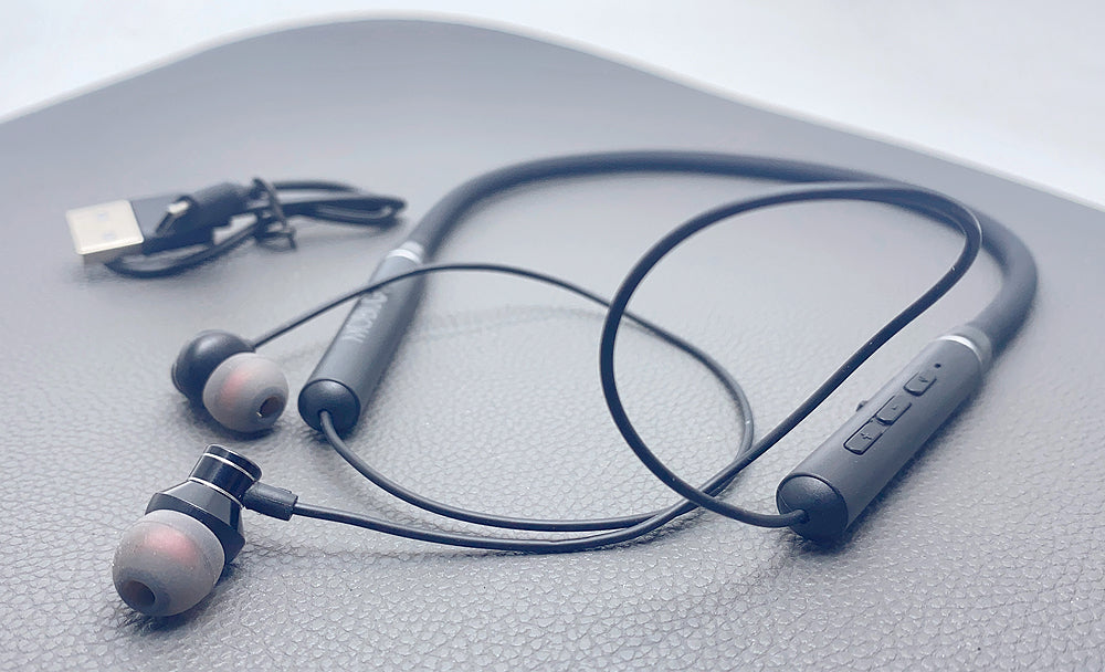 Mobigo Magnetic Neckband Wireless Bluetooth Earphones GO63B