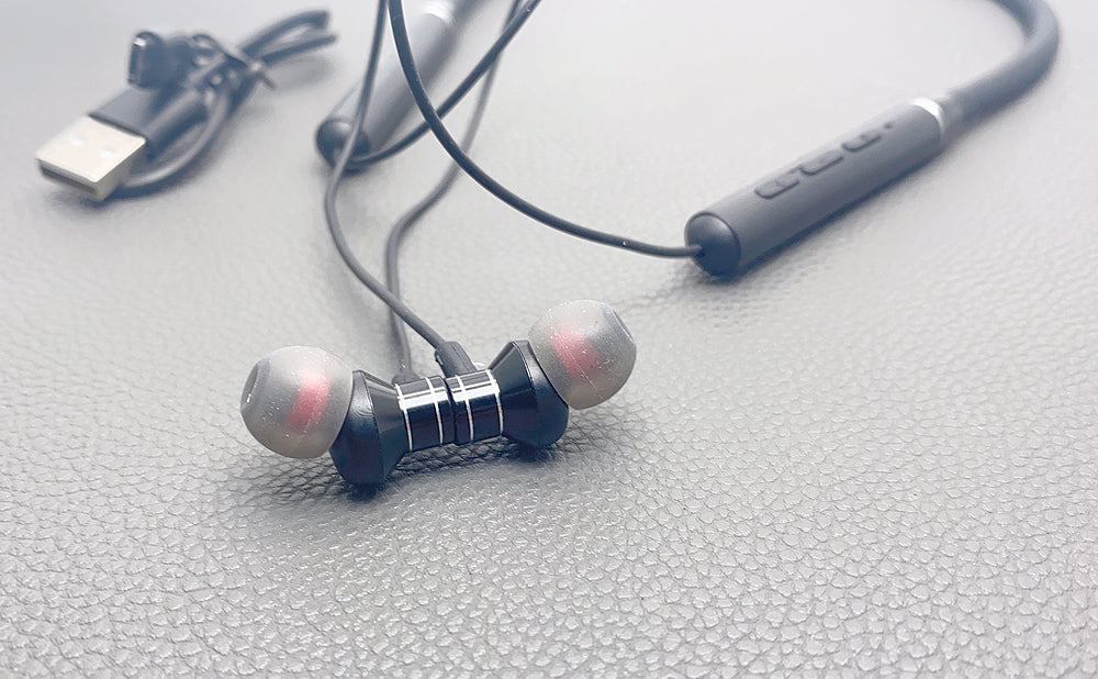 Mobigo Magnetic Neckband Wireless Bluetooth Earphones GO63B