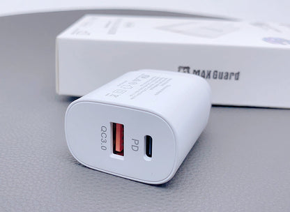 Maxguard PD 25W charger WT25WAC (support super fast changing)