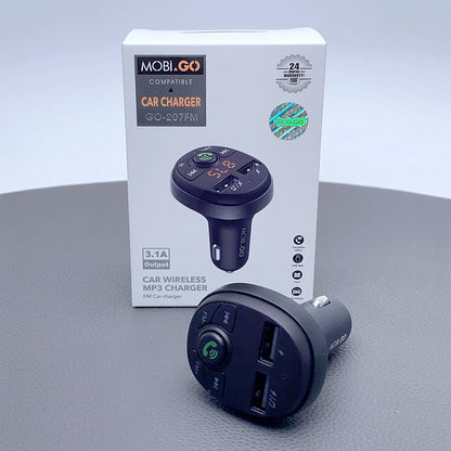 Mobigo 3.1A Bluetooth FM Transmitter GO207FM