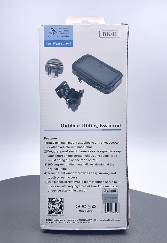 Maxguard Waterproof Weather Resistant Bike Phone Mount BK01