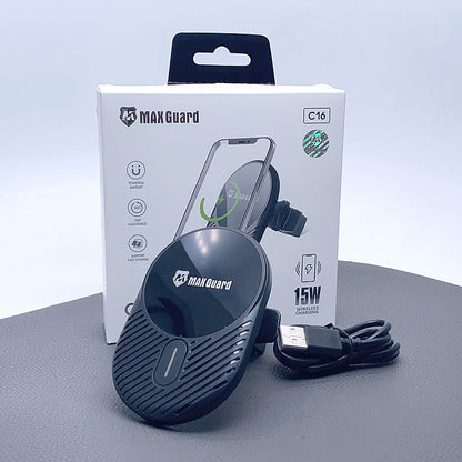 Maxguard 15W MagFit wierless Charger Car Holder  C16