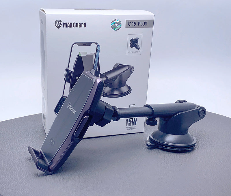 Maxguard 15W wireless charger car holder C15 Plus