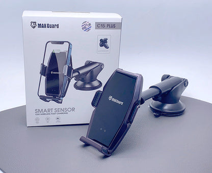Maxguard 15W wireless charger car holder C15 Plus