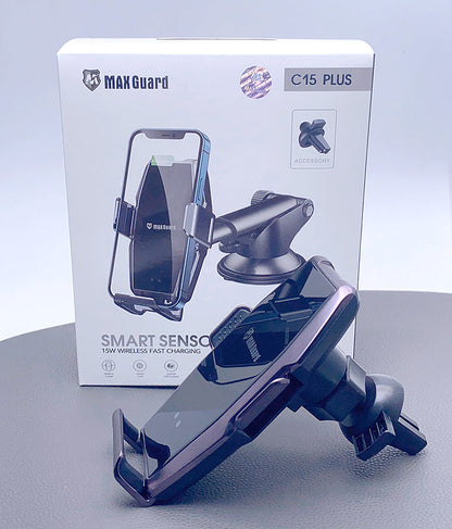Maxguard 15W wireless charger car holder C15 Plus