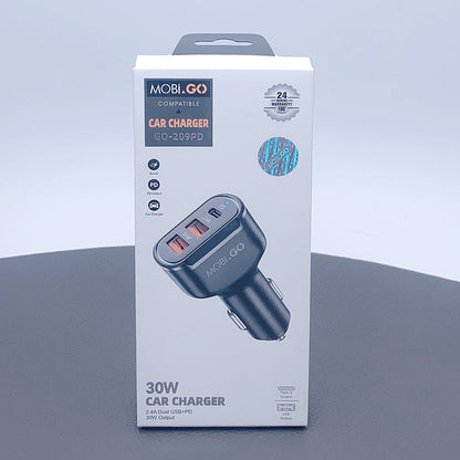 Mobigo 20W 2 UAB A+C car charger GO209PD