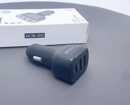 Mobigo 20W 2 UAB A+C car charger GO209PD