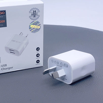 Mobigo 2.1A  wall charger GO306