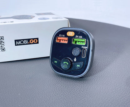 Mobigo PD 20W Bluetooth FM Transmitter GO208FM