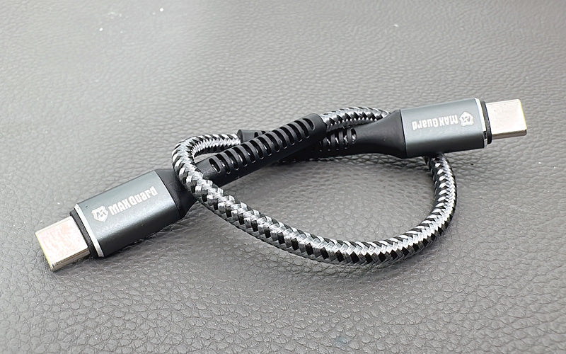 Maxguard 25cm 65W Type-C to C cable M40CC