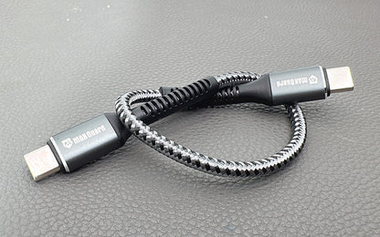 Maxguard 25cm 65W Type-C to C cable M40CC