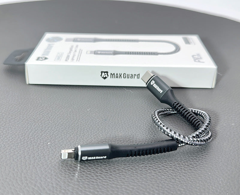 Maxguard 25cm 20W Type-C to Lightning cable M40LC