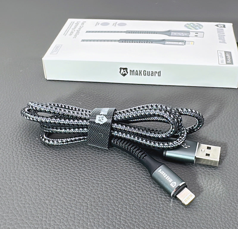 Maxguard 1m USB-A to Lightning cable M41L